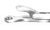House Miniature Ear Forceps Angled Left - X0249 L
